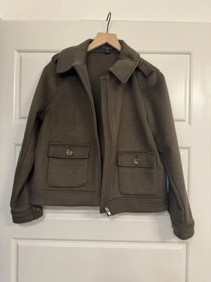 Chaqueta de otoño para mujer Talbots - oliva - talla pequeña mediana Foto 1 de 3