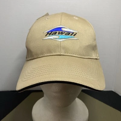 Gorra de béisbol ajustable bordada caqui hawaiana Headware Hawaiiana etiquetas nuevas Foto 1 de 4