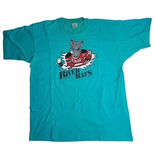 Vintage Albany River Rats Break Through 1993 Shirt XL von Fruit Of The Loom - Bild 1 von 6