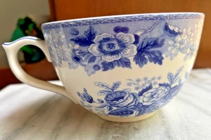 Spode Blue Room Collection BLUE ROSE Porzellan 16 Unzen Suppentasse 2006 - Bild 1 von 7