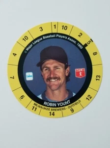 Disco de jugador de béisbol Robin Yount 1990 Cadaco #sin Milwaukee Brewers - Imagen 1 de 2