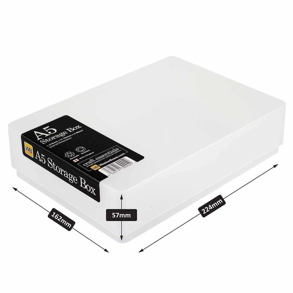 Weston Boxes A5 Storage Box Pack of 10
