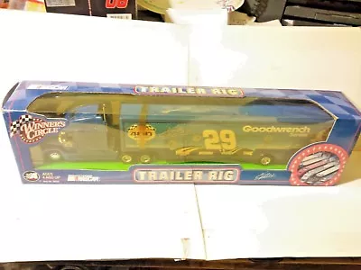 Winners Circle Kevin Harvick 29 Goodwrench Tractor Trailer 1:64 Scale Die Cast 2 - Image 1 of 4