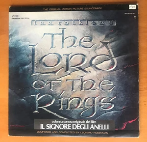 LORD OF THE RINGS DISCHI SIGNORE DEGLI ANELLI VINILE LP Edizione italiana 1979 - Picture 1 of 4