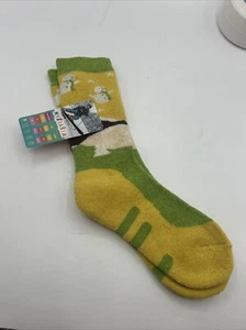 Kids Wool Ski Socks Kids Warm Thermal Snowboard Skating Socks Medium US 4-6.5 - Picture 1 of 5