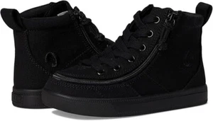 BILLY Footwear Classic Lace High Sneakers - Black to the Floor - Toddler Size - Picture 1 of 6