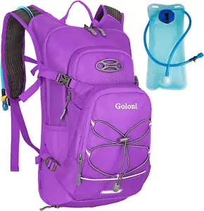 Hydration Backpack,Lightweight Hiking Backpack with 2L Water Bladder,Water Backp - Picture 1 of 12