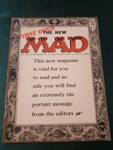 MAD MAGAZINE NO 24 JULY 1955 FIRST 1st Magazine Edition Beauty! FN- - Picture 1 of 11