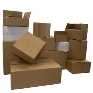 Faltkarton 1-wellig Karton Versandkarton Versandschachtel Schachtel Verpackungen - Bild 1 von 1