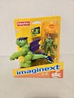 Imaginext GREEN KNIGHT & DRAGON Castle Series Fisher-Price 2009 Rare ! Neuf dans son emballage extérieur