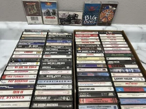 Cassette Tapes 70s 80s 90s Build Your Own Rock Pop Combine Ship & Discount at 2+ - Picture 1 of 134