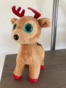 TY TINSEL THE CHRISTMAS REINDEER BEANIE BABY - Picture 1 of 1