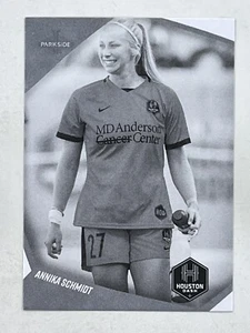 Annika Schmidt 2022 Parkside NWSL Black & White #156 Houston Dash Trading Card - Picture 1 of 2