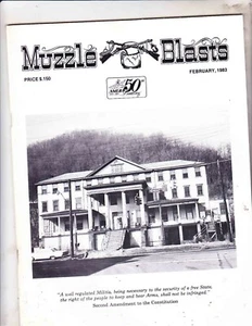 MUZZLE BLASTS MAGAZINE--------FEBRUARY 1983 - Picture 1 of 1
