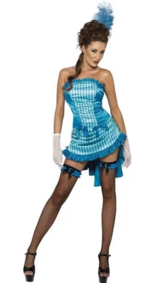 Sexy Disfraz Western Burlesque Dama Elegancia Foto 1 de 2