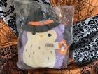 Squishmallow Halloween Holly the Owl Witch with Bat Wing Plus Bucket 2023