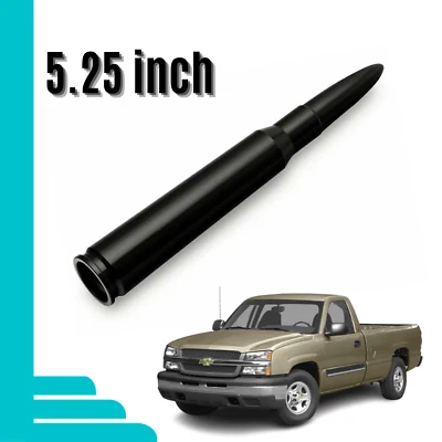 5 1/4" Metal Bullet Antenna for Chevrolet Silverado 1500 1999-2005 - Image 1 of 4