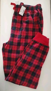 The Children's Place Unisex 100% Cotton Small Plaid Flannel Jogger Pajama Pants - Picture 1 of 8