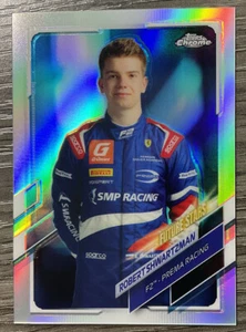 2021 Topps Chrome Formula 1 Refractor Future Stars Robert Shwartzman #58 🔥 - Picture 1 of 2