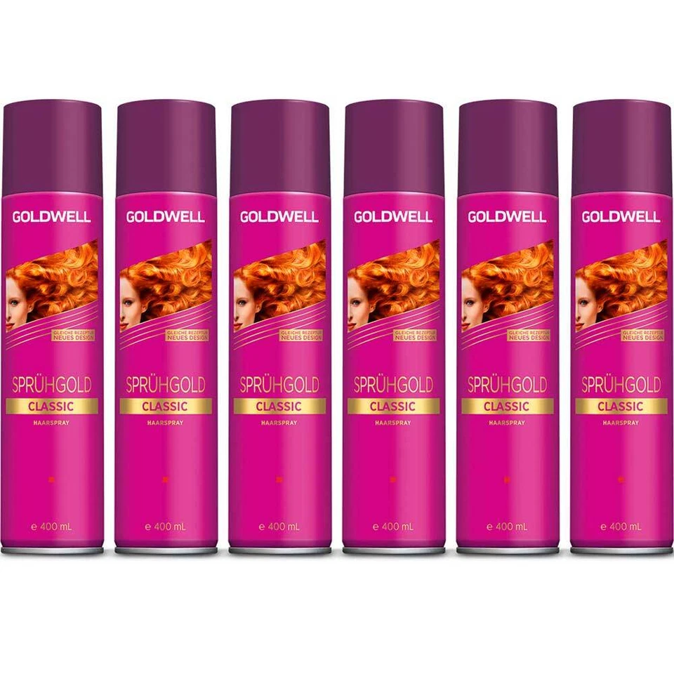 6x Goldwell Sprühgold Classic 400ml = 2,4 Liter Sprühgold - Bild 1 von 1