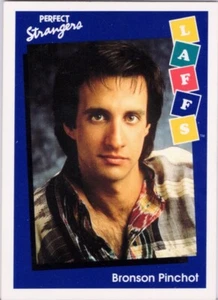 Tarjeta coleccionable Perfect Strangers Bronson Pinchoy 1991 LAFFS Impel #53 y cargador superior - Imagen 1 de 2
