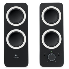 Logitech Z200 2-Piece 2 Channel Multimedia Computer Speakers w/ Headphone Jack