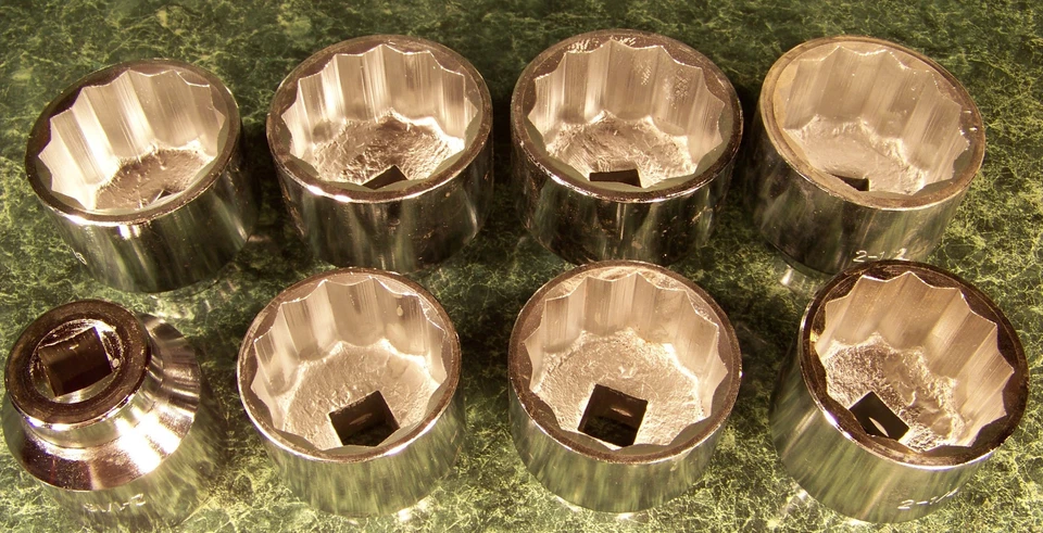 9pc 3/4 " Drive JUMBO SOCKET SET SAE up to 2-1/2 ADD ON set to 21 pc tool big  - Image 1 of 1