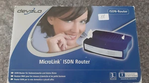 Devolo MicroLink ISDN Router 4-Port 100 Mbps Verkabelt Router (1743) - Bild 1 von 3