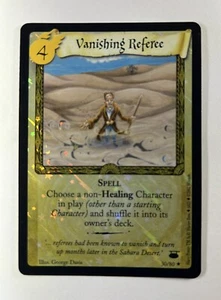 Harry Potter TCG VANISHING REFEREE Foil 30/80 Diagon Alley WOTC Rare LP - Picture 1 of 2