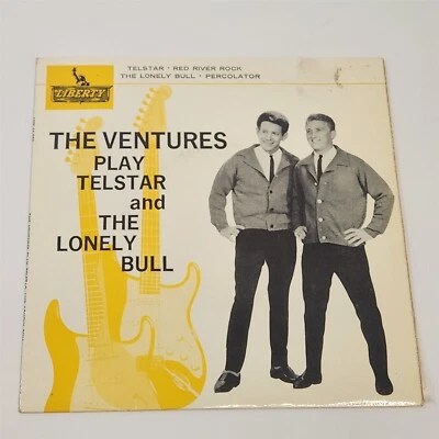 The Ventures Play Telstar & Lonely Bull 7" EP Record 45rpm Liberty LYX-11,355 - Image 1 of 4
