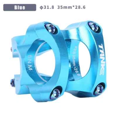 Vástago de bicicleta MTB ultraligero 0 grados de elevación soporte de bicicleta 31,8 mm 28,6 mm piezas de bicicleta Foto 1 de 4