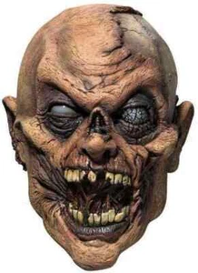 Flesh Eater Mask Mummy Zombie Undead Scary Halloween Adult Costume Accessory - Picture 1 of 1
