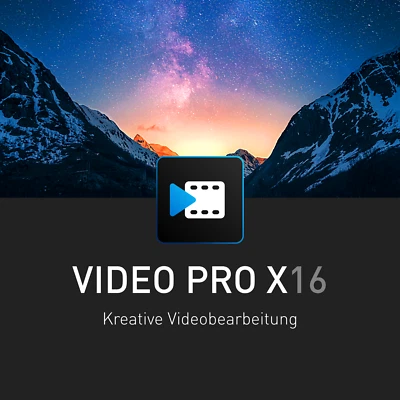 MAGIX Video Pro X16 - Kreative Videobearbeitung | Windows 10/11 [1 Volllizenz] - Bild 1 von 4