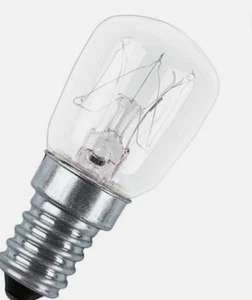 2  x OSRAM Birnenlampe T26 15W klar E14 Kühlschrank Nähmaschine - Bild 1 von 2
