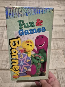 Barney's Fun & Games (VHS, 2000) - Imagen 1 de 6