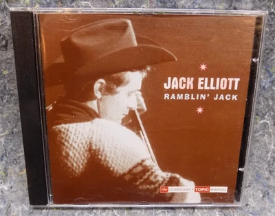 "Ramblin' Jack" Jack Elliot CD Topic (1995) NM- Foto 1 de 3