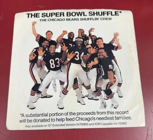 THE SUPER BOWL SHUFFLE THE CHICAGO BEARS 1985 45lp - Picture 1 of 4