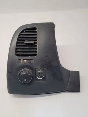 2009 09 GMC SIERRA 2500 LEFT LH DASH VENT W HEADLIGHT SWITCH - Image 1 of 4
