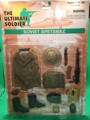 Ultimate Soldier RARO Set Spetsnaz Soviético para figuras de acción de 12” 2000 Nuevo en caja original Foto 1 de 2