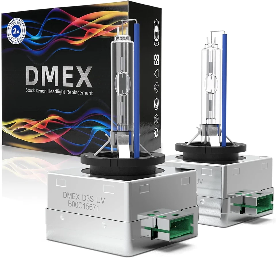 DMEX D3S HID Faros Bombillas Xenón 8000K Blanco Azul 35W Repuesto 66340 42403 Foto 1 de 1