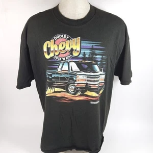 Vtg Chevy Dooley Truck Andy's Tee Shirt Size 2XL Lee Made In USA - Picture 1 of 7