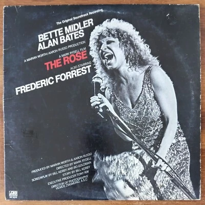 Bette Midler The Rose Vinyl LP Record Album Original Soundtrack & Record Sleeve - Image 1 of 4
