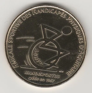 A 2007 TOKEN MEDAILLE MONNAIE DE PARIS -- 33 360 N°1 HANDISPORT ASHPA AQUITAINE - Picture 1 of 2