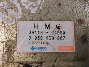 1990-1993 Hyundai Excel/Scoupe Engine Control Unit (ECU) Kefico P/N 39110-24550 - Picture 1 of 3