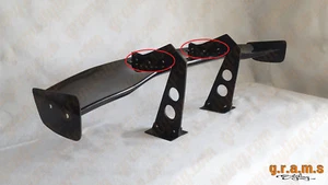 Universal Swan Neck Spoiler Mounts, Time Attack, Performance, Racing brackets v9 - Picture 1 of 10