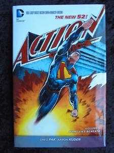 DC COMICS ACTION COMICS WHAT LIES DEBAJO VOLUMEN 5 TAPA DURA TPBK LOS NUEVOS 52 - Imagen 1 de 2