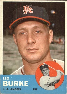 1963 Topps #249 Leo Burke RC - NM