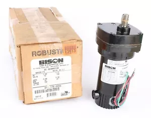 Bison 011-175-0096 Two Speed DC Gearmotor, 90/130VDC, 95.5:1, 150 In-Lb - Picture 1 of 8