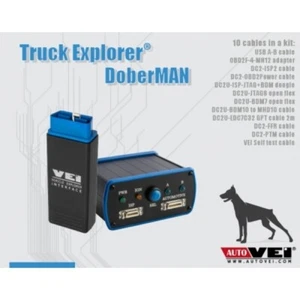 AUTOVEI TRUCK EXPLORER DOBERMAN DC2U MAN TRUCKS ECU FFR PTM DIAGNOSTIC TOOL - Picture 1 of 1