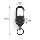 Keychain ABS Black Steel 125x40mm Brand New Durable High Quality Hot Sale